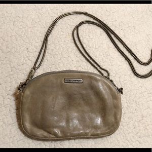 Rebecca Minkoff Leather Crossbody Mini Bag.